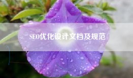 SEO优化设计文档及规范