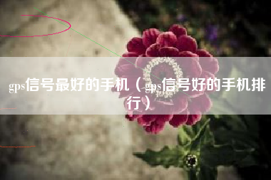 gps信号最好的手机（gps信号好的手机排行）